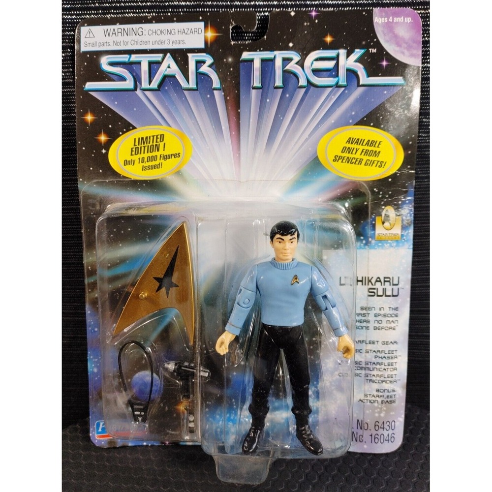 Playmates Star Trek  T. Hikaru SULU Action Figure Special Limited Edition 1996